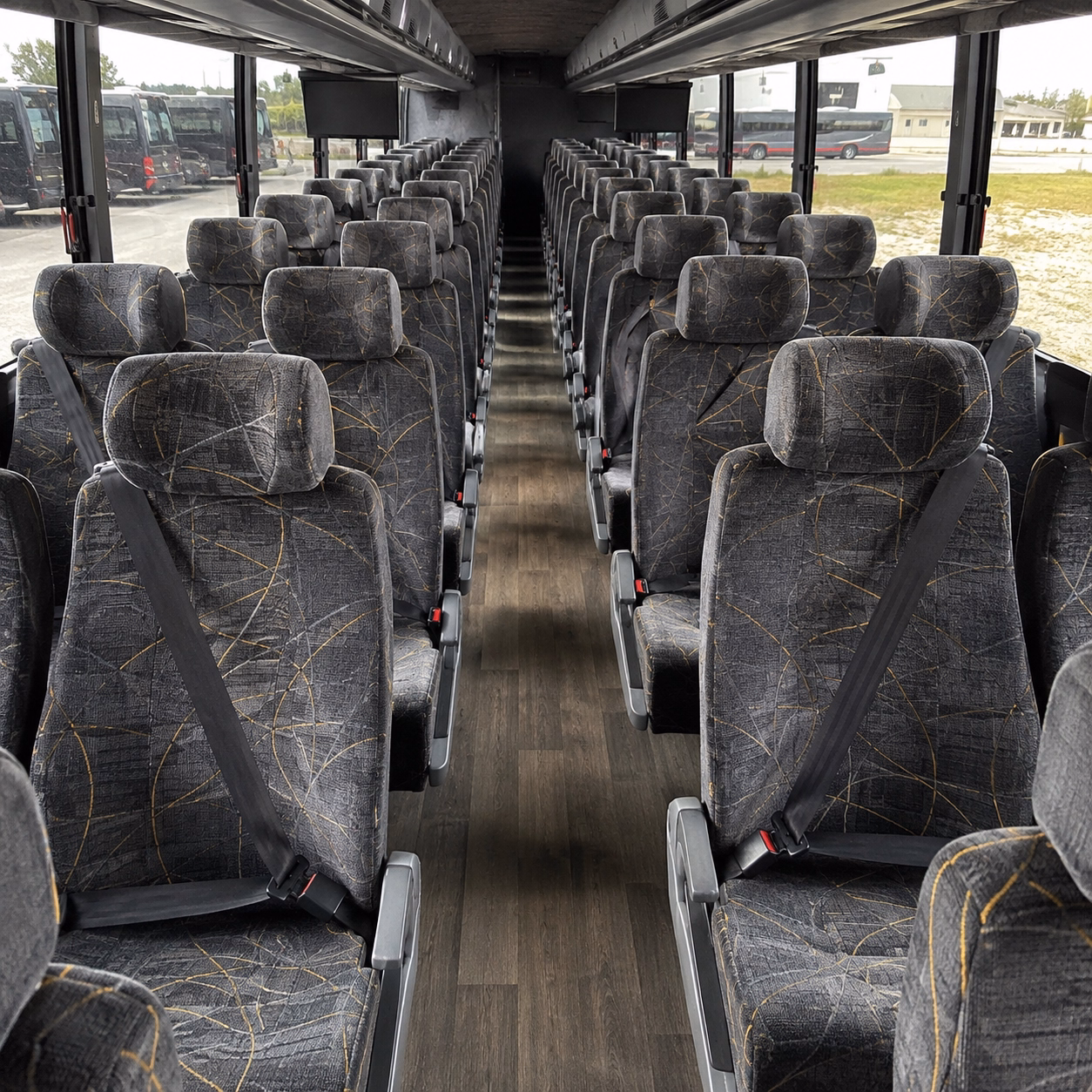 yuba city corporate event transportation onboard seating