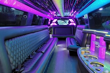 Yuba City Limo Interior